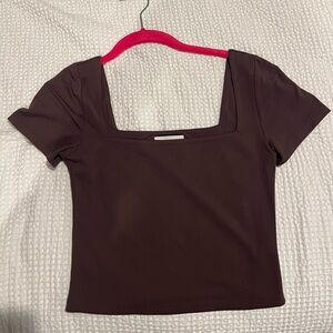 Babaton Chocolate Brown Top